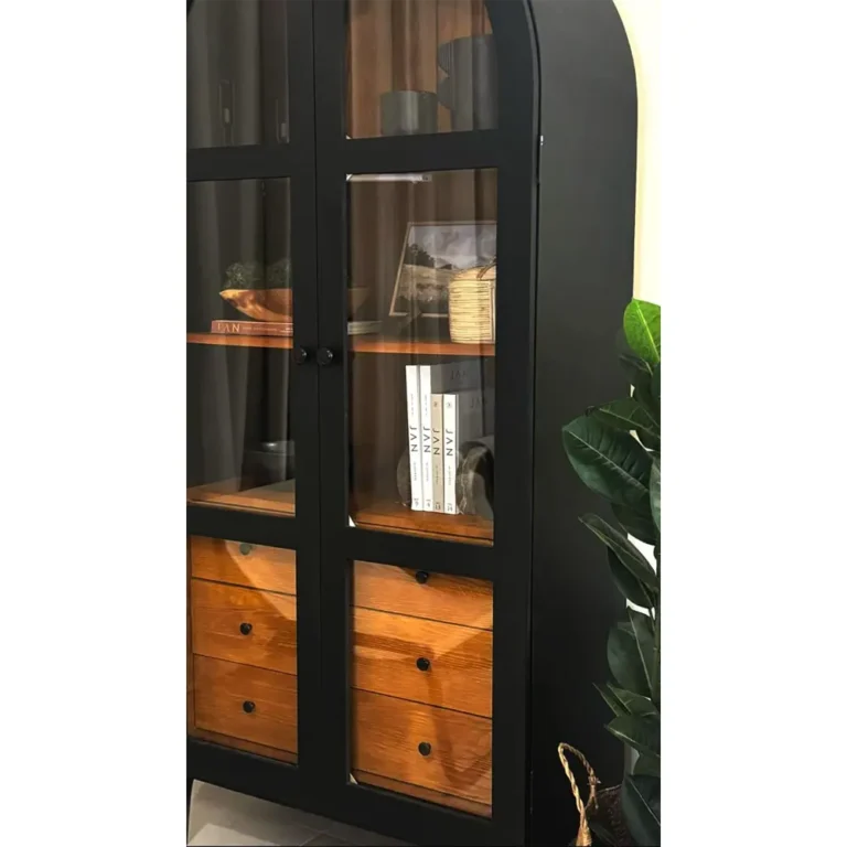 Modern Arch Design Cabinet – 190cm Height, 45cm Depth, 90cm Width