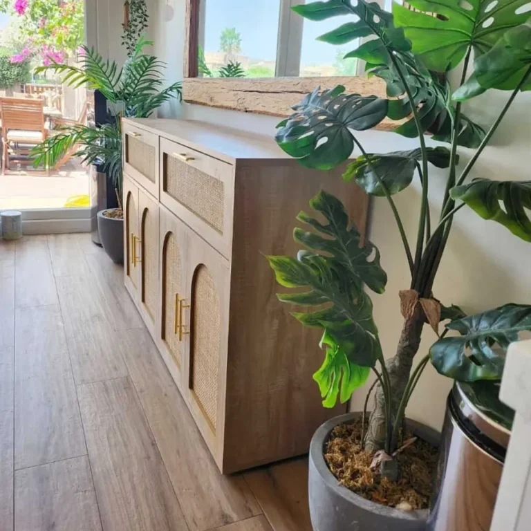 Rattan Console Table – 160cm Length, 40cm Depth, 92cm Height