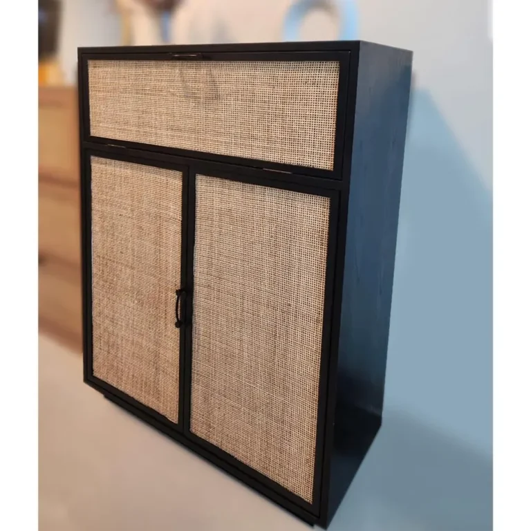 Rattan Bar Table – 120cm Height, 80cm Width, 40cm Depth