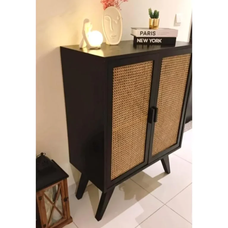Rattan Cabinet – 80cm Width, 40cm Depth, 110cm Height