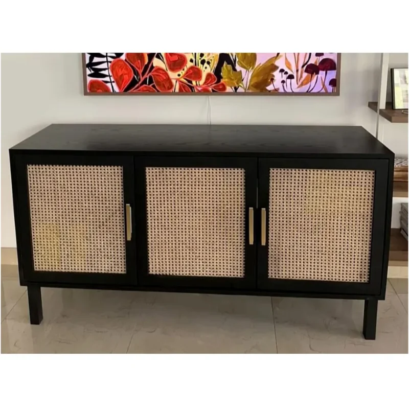 Rattan Sideboard – 150cm Length, 40cm Depth, 80cm Height