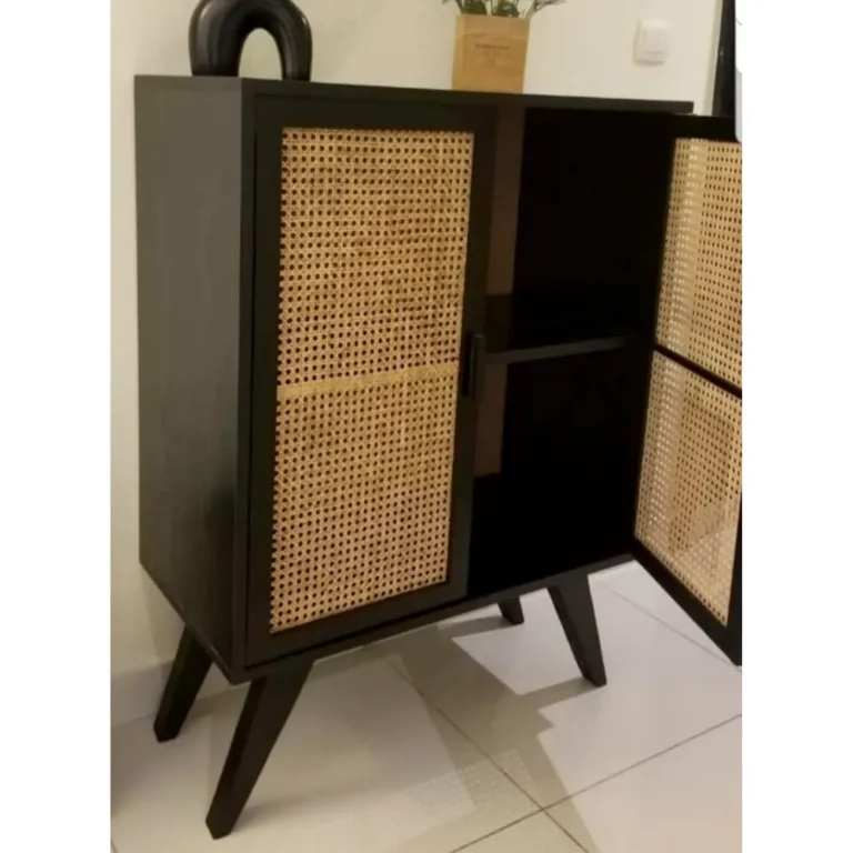 Rattan Cabinet – 80cm Width, 40cm Depth, 110cm Height